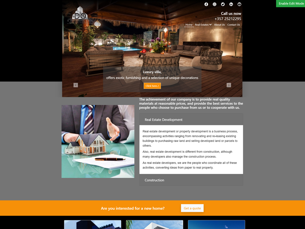 Orthodoxou & Son Construction and Developments